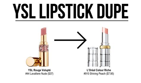 ysl lipstick dupes|where to buy ysl lipstick.